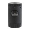 569BK Volta Quad Flame Tabletop Lighter Black br backup