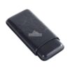 Fuente The Opusx Society Spanish NOBUK Leather Cigars Case Negro jpg