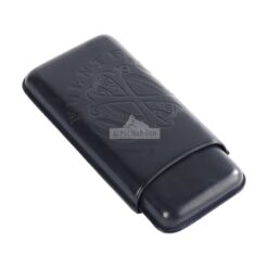 Fuente The Opusx Society Spanish NOBUK Leather Cigars Case Negro jpg